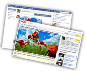 Upload to Facebook and YouTube with home movie making software PowerDirector.