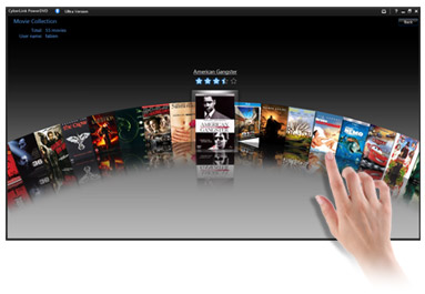 PowerDVD 10 內建FancyView快速章節檢視功能