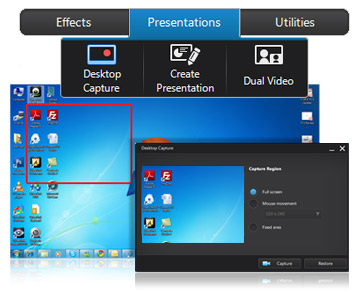 Record your PC screen in HD